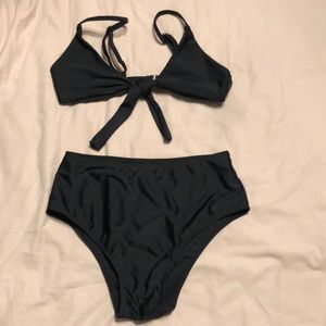 High waisted bikini S